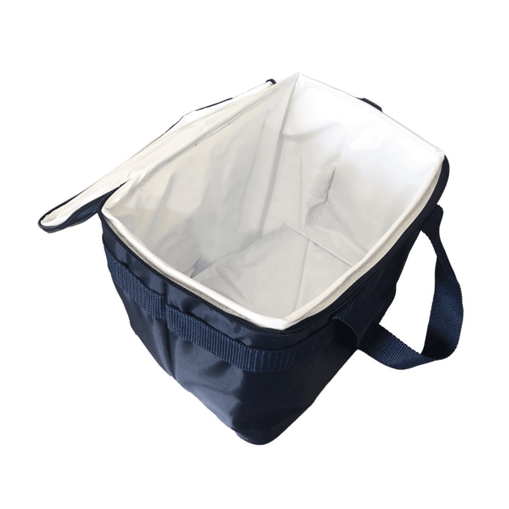 Bolsa Térmica Cooler Bag  10 Litros - Para Alimentos e Bebidas Geladas, Praia, Camping, Lazer, Conservar, Frutas - Não Vasa