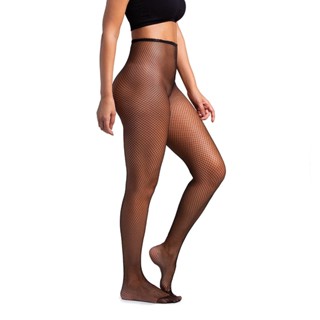 Meia Calça Arrastão Fina Fio 40 Trifil