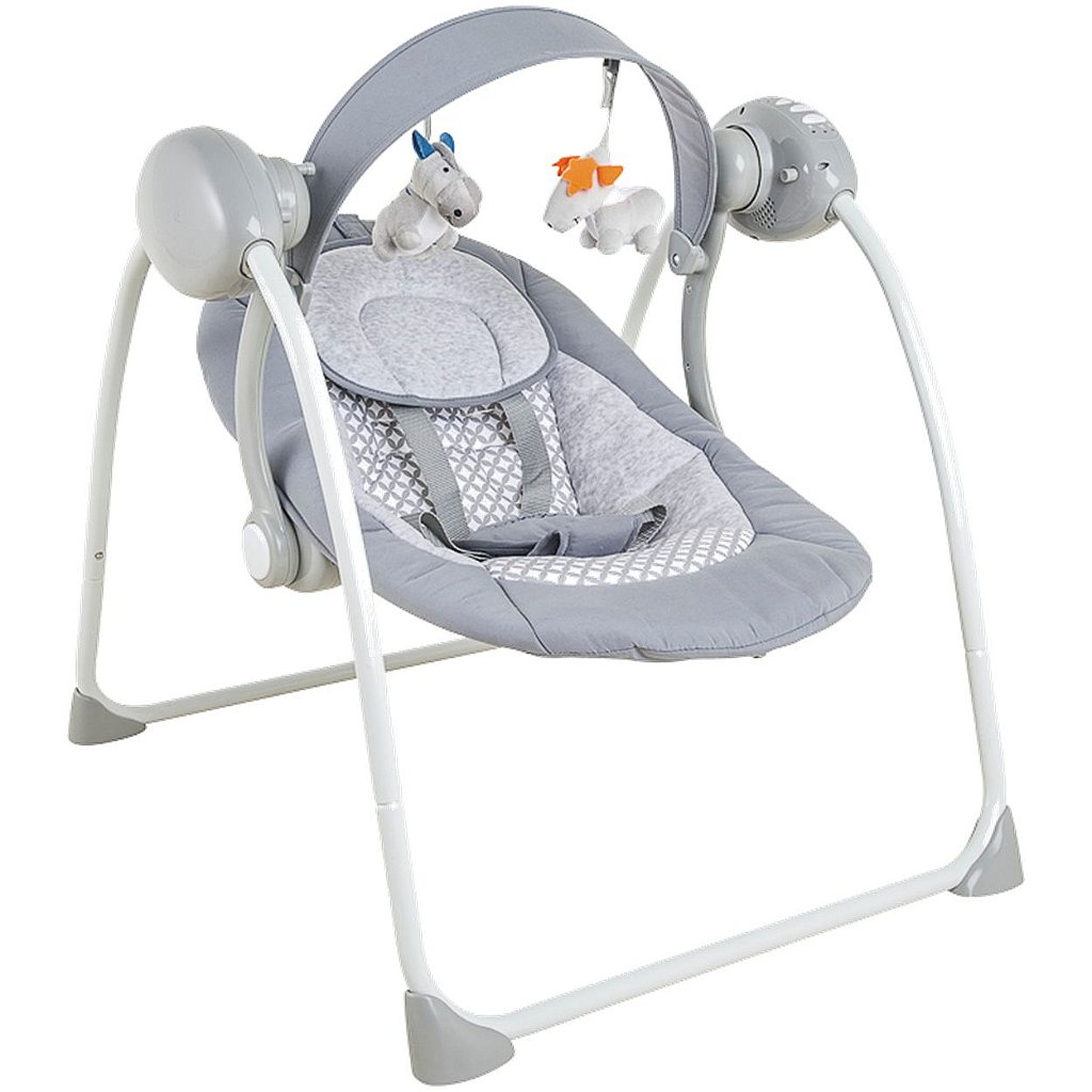 Cadeirinha de Descanso Automático Kiddo Mimo Cinza 0 a 9kg em Oferta na Shopee