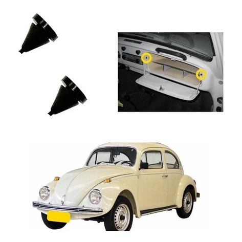 Batente Calco Do Porta Luva E Saia Motor Fusca em Oferta na Shopee