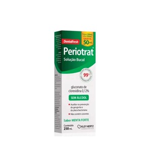 Periotrat Sem Álcool Sabor Menta Forte 250ml - Kley Hertz