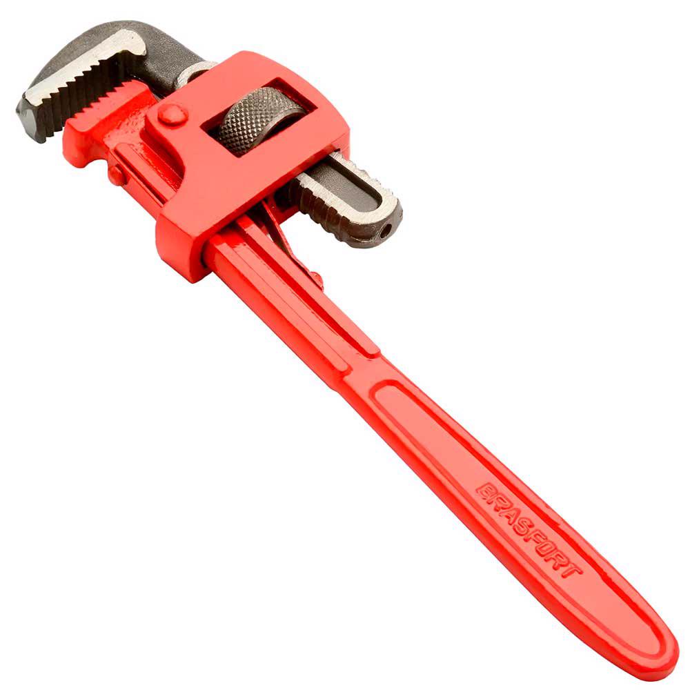 Chave Grifo 12 Pol em Aço 300 mm Resistente 6011 BRASFORT em Oferta na Shopee