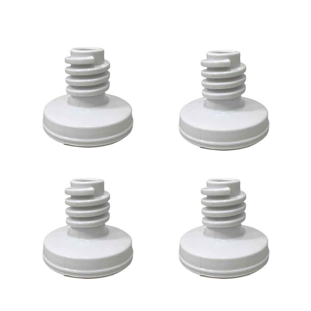 Kit 4x Pés Nivelador Brastemp Consul Original W10658798