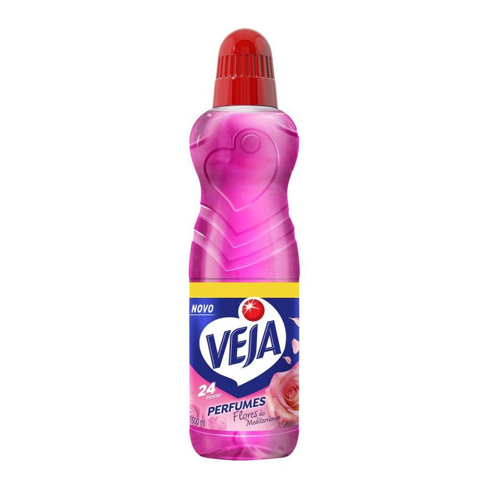 Limpador Perfumado Veja Flores do Mediterraneo 500ml Promo em Oferta na Shopee