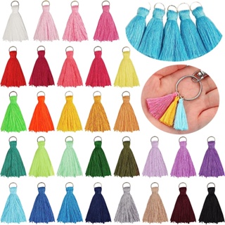 50Pcs 12mm Anel Suspenso Mini Tassel Trim Pendants DIY Craft Jóias Brincos Materiais Acessórios De Vestuário Presente em Oferta na Shopee