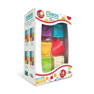 Cubos Para Empilhar - Pais e Filhos em Oferta na Shopee