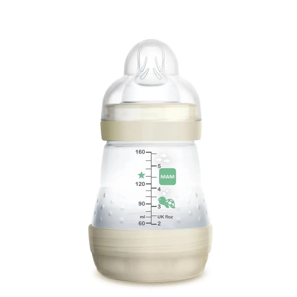 Mamadeira 160ml Easy Start Bico 0m+ Neutro - MAM