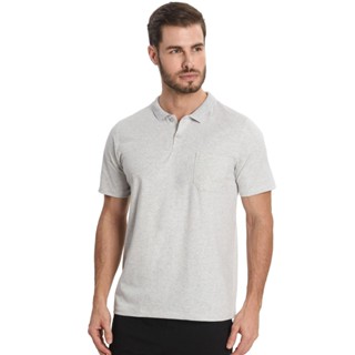 Camisa Masculina Polo Básica Rovitex Cinza