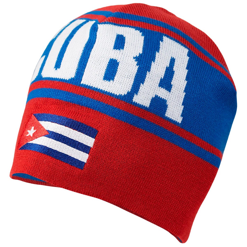 Gorro Cuba Retrô Jacquard Beanie Oficial em Oferta na Shopee
