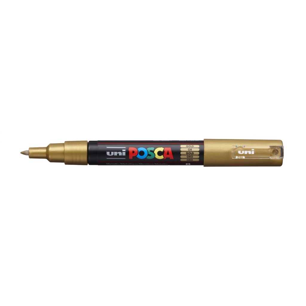 PC-1M Posca Ouro 0.7mm Ponta Extra Fina Uni