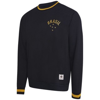 Blusa Moletom Brasil Retrô Gold Masculina