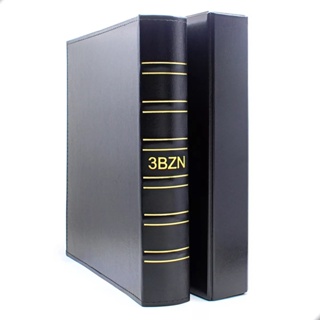 Álbum 3bzn Para Folhas Cédulas Moedas 35x28,5cm Preto em Oferta na Shopee