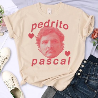 O Último De Nós Pedro Pascal Tee Mulheres Engraçadas anime designer t-shirt Menina Roupas