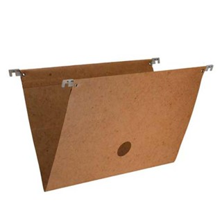 Pasta suspensa Marmodello plastificada castanho 40F Dello