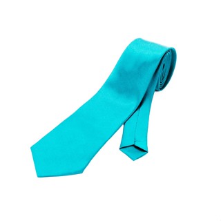 Gravata Slim Fit Azul Tiffany Ref 253