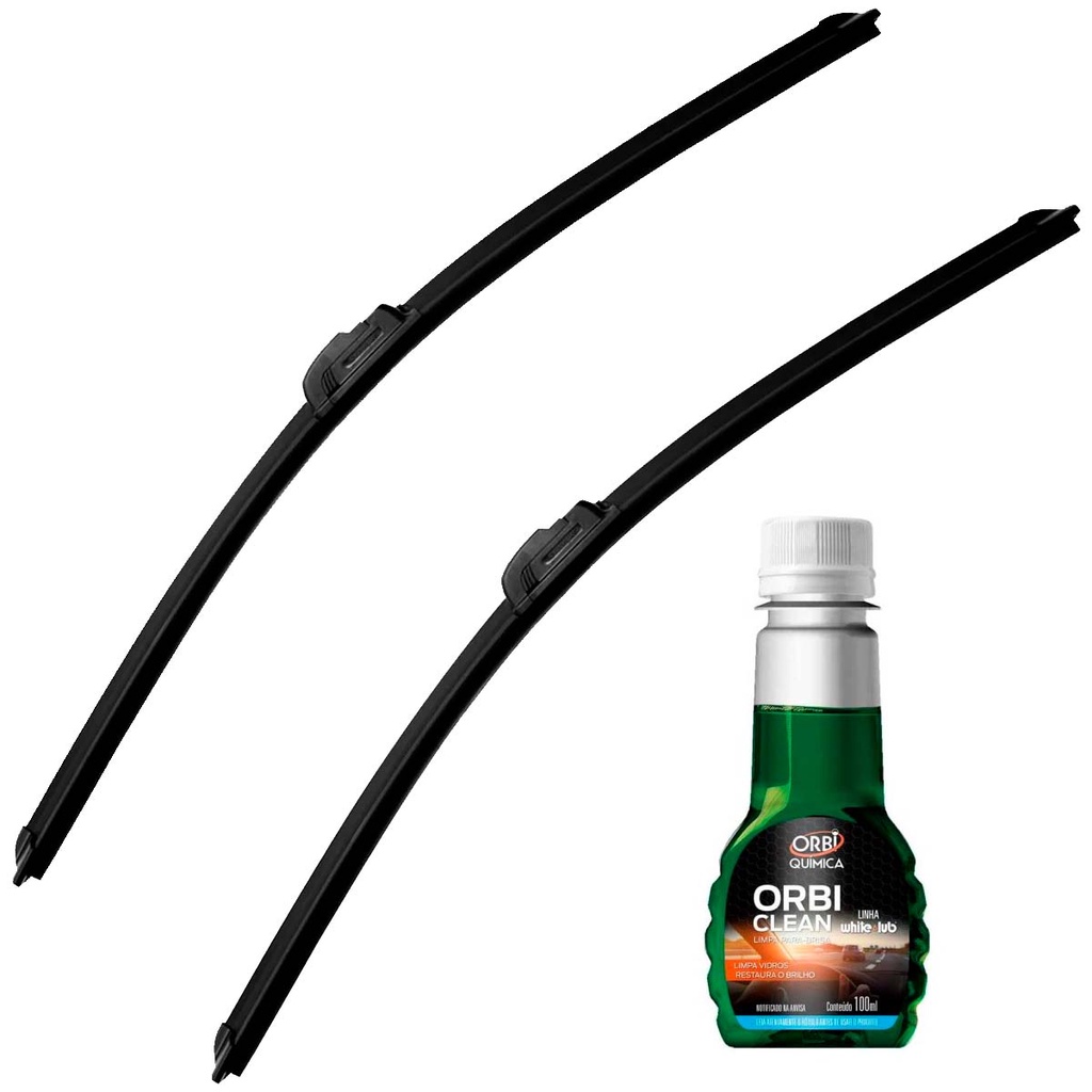 Kit palhetas parabrisa Belina I II Del Rey 1969 a 1991 dianteira Ford palheta original limpador chuva vidro