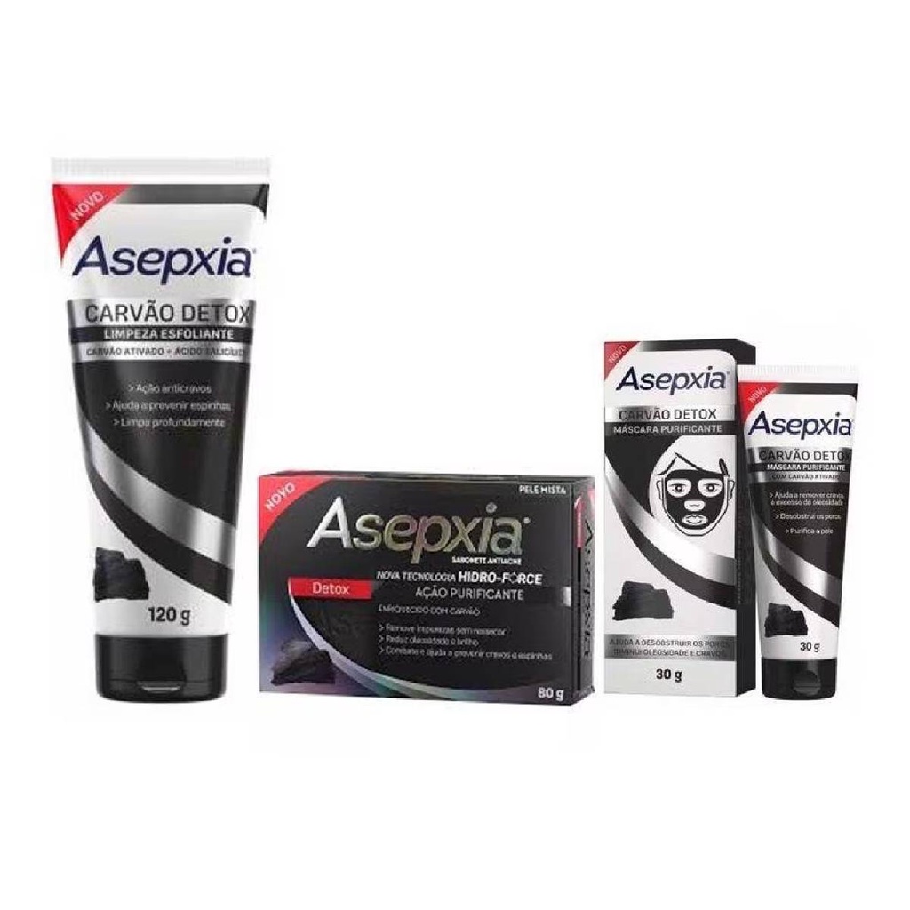 Máscara Carvão Asepxia: Onde Comprar | BuscaProdutos
