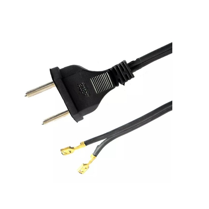 10 Pçs Cabo Para Ferro De Passar Roupas 1,80mts 105° Preto