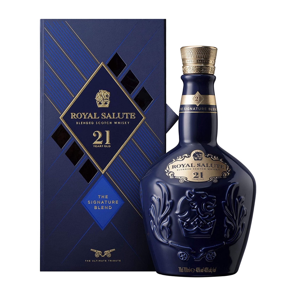 WHISKY CHIVAS ROYAL SALUTE 21 ANOS 700ML em Oferta na Shopee