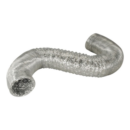 Tubo Flexível Aluminizado 1 Metro 150mm 6 Polegadas Sicflux