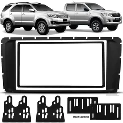 Moldura De Painel 2 Din Hilux Sw4 Srv 2012 2013 2014 2015