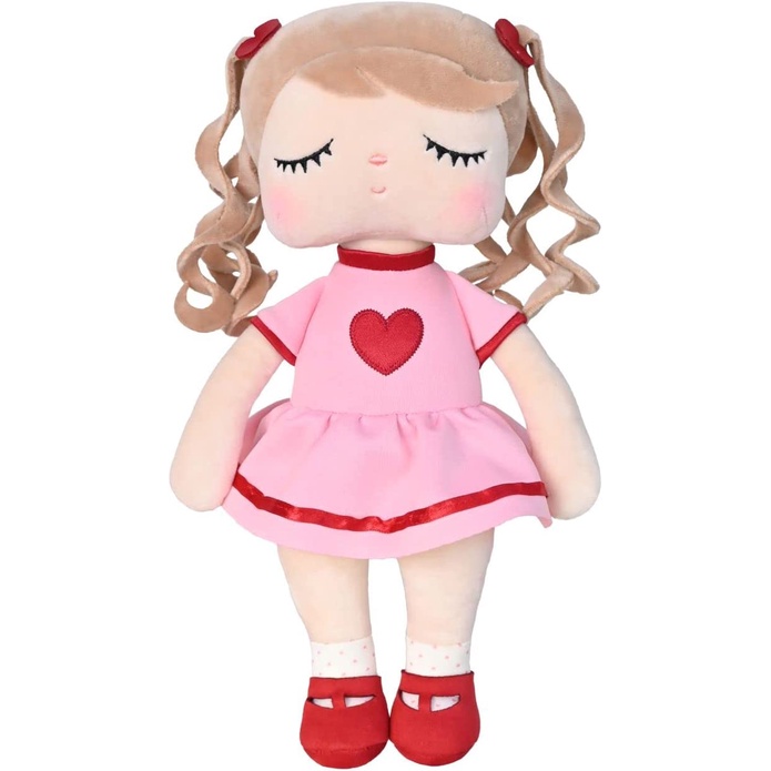 Boneca de Pano Angela Tica Metoo 33 cm Bup Baby