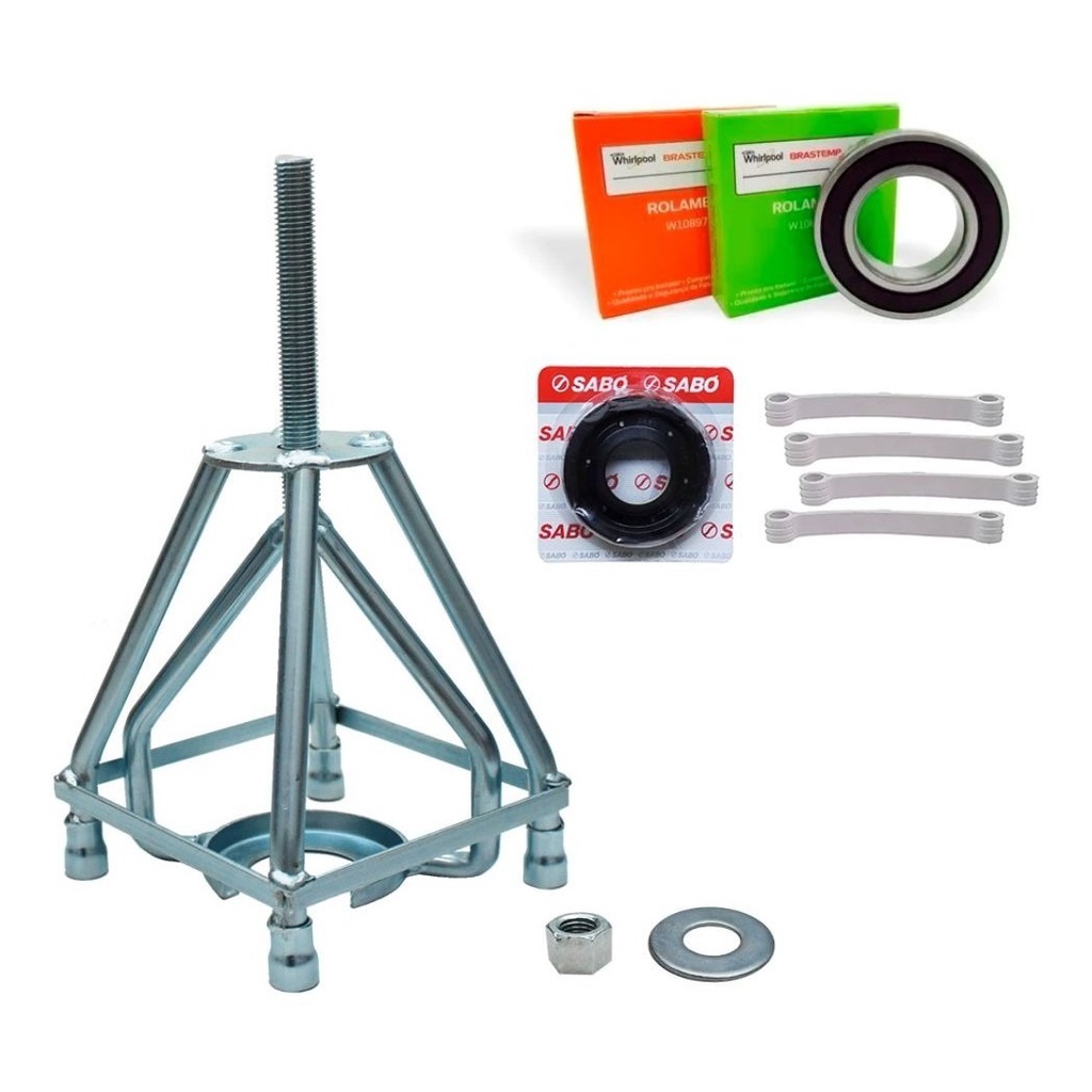 Kit Rolamento Retentor Brastemp Consul Original +saca Cambio