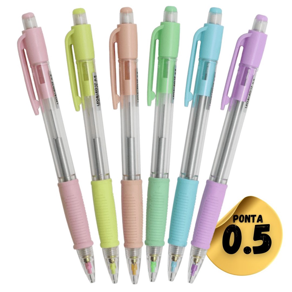 Lapiseira Shake 0.5 Leo&Leo tons Pastel