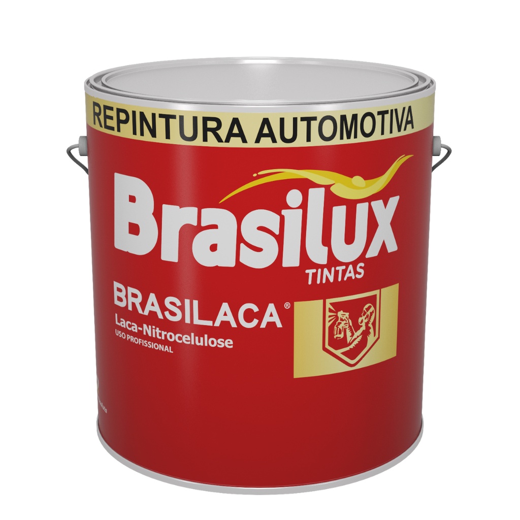 Tinta Automotiva Laca Preto Fosco 900ml - Brasilux em Oferta na Shopee