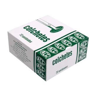 Colchete latonado NR 04 com 72 unidades ACC em Oferta na Shopee