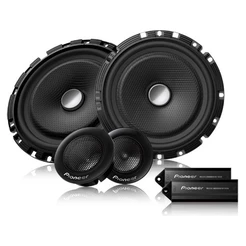 KIT 2 VIAS C/ ALTO FALANTES 6-3/4 PIONEER 120W RMS 4 OHMS TS-C1730BR