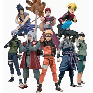 Figura Naruto Shf S.H.Figurats Uzumaki Sasuke Madara Uchiha Sakura Haruno Kakashi Hatake Ação Modelo Brinquedos Anime Presente