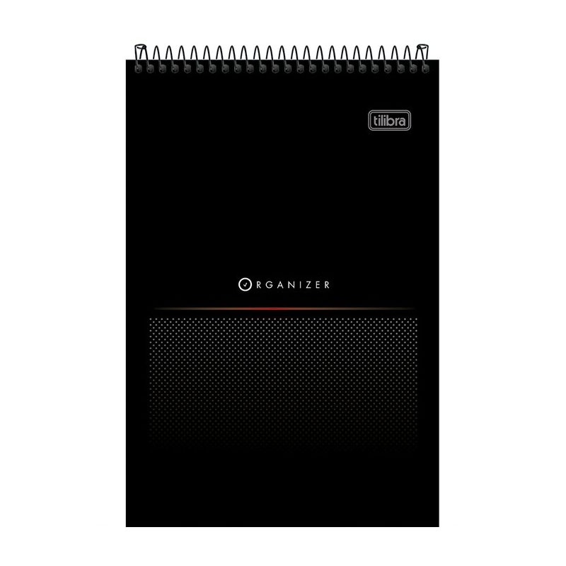 Bloco espiral pequeno Organizer pautado 80 folhas Tilibra em Oferta na Shopee