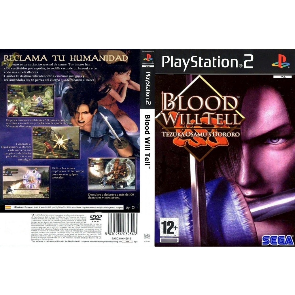 Jogo Ps 2 Jogo Blood Will Tell