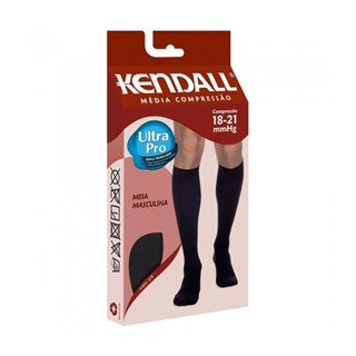 Meia 3/4 Masculina Média Compressão 18-21 mmHg Kendall