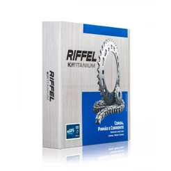 Kit Transmissão Relação Riffel Titan 150 / FAN 150 S/RETENTOR ( 71827 )