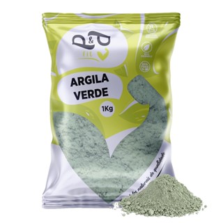 Argila Verde - 1Kg - P&P