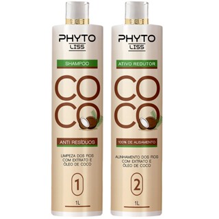 Kit Progressiva de Coco 1000ml - Phyto Liss Blend de Óleos