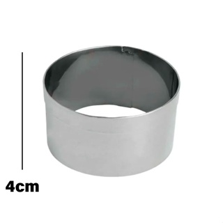 Cortador Aro Redondo 10x10x4cm - Ref. 2070 - 1 unidade - RR Cortadores - Rizzo em Oferta na Shopee