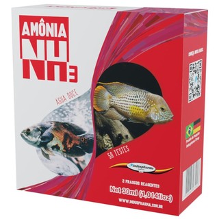 Induspharma Teste de Amonia Solution 20ml Para Aquário