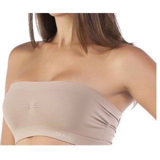 kit 2 Sutiã Top Faixa Sem Costura Bustiê Tomara Que Caia Torp Slin Up