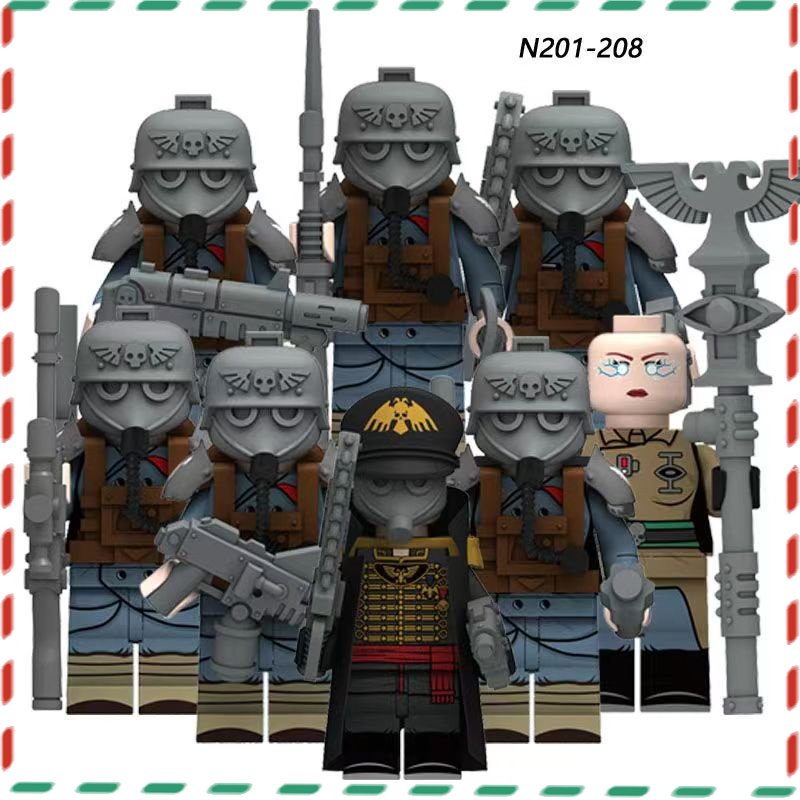 Construindo Blocos De Brinquedos Modelo Militar Personagem nano Minifiguras Educativos Para Crianças