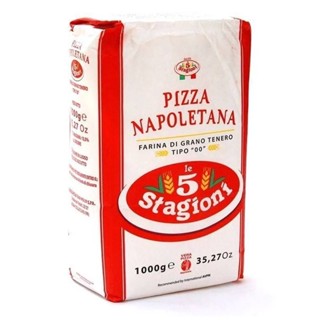 Farinha de trigo 00 Italiana Le 5 Stagioni Napoletana 1Kg