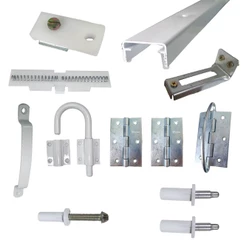Kit Ferragens p/ Porta Camarão Completo 60 cm Branco - Alfer