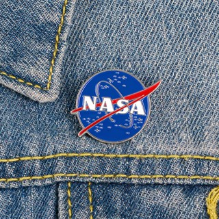 Nova Insígnia Aeroespacial Broche De Liga Da NASA Astronauta Espacial Vestuário Decoração Acessórios Aeroespaciais
