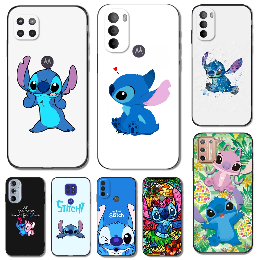 Capa Para Motorola Moto G31 G71 5G G22 4G E32 Telefone Lilo Stitch