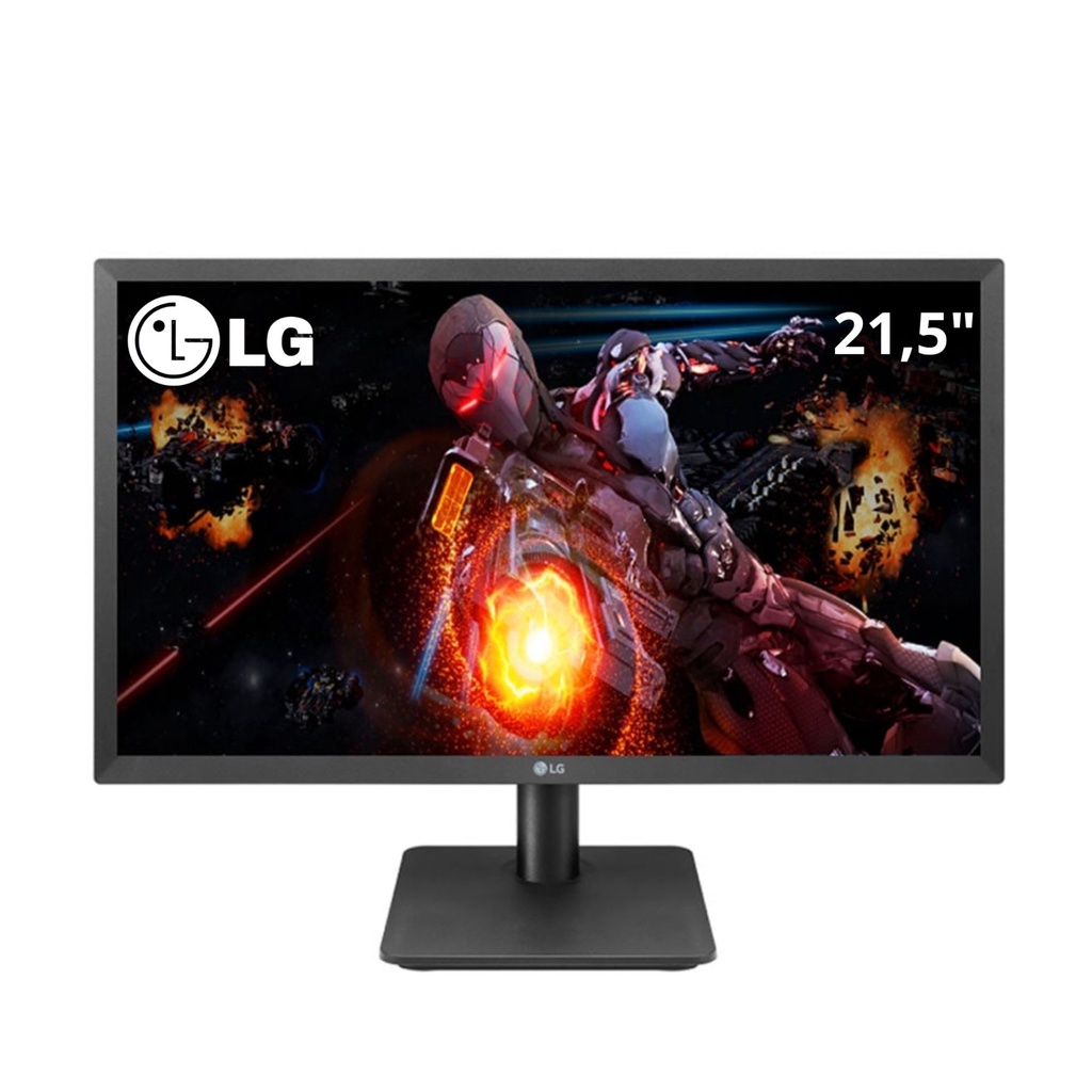 Monitor Gamer LG 21,5'' Full HD Led 75hz 5ms FreeSync Hdmi 22MP410-B