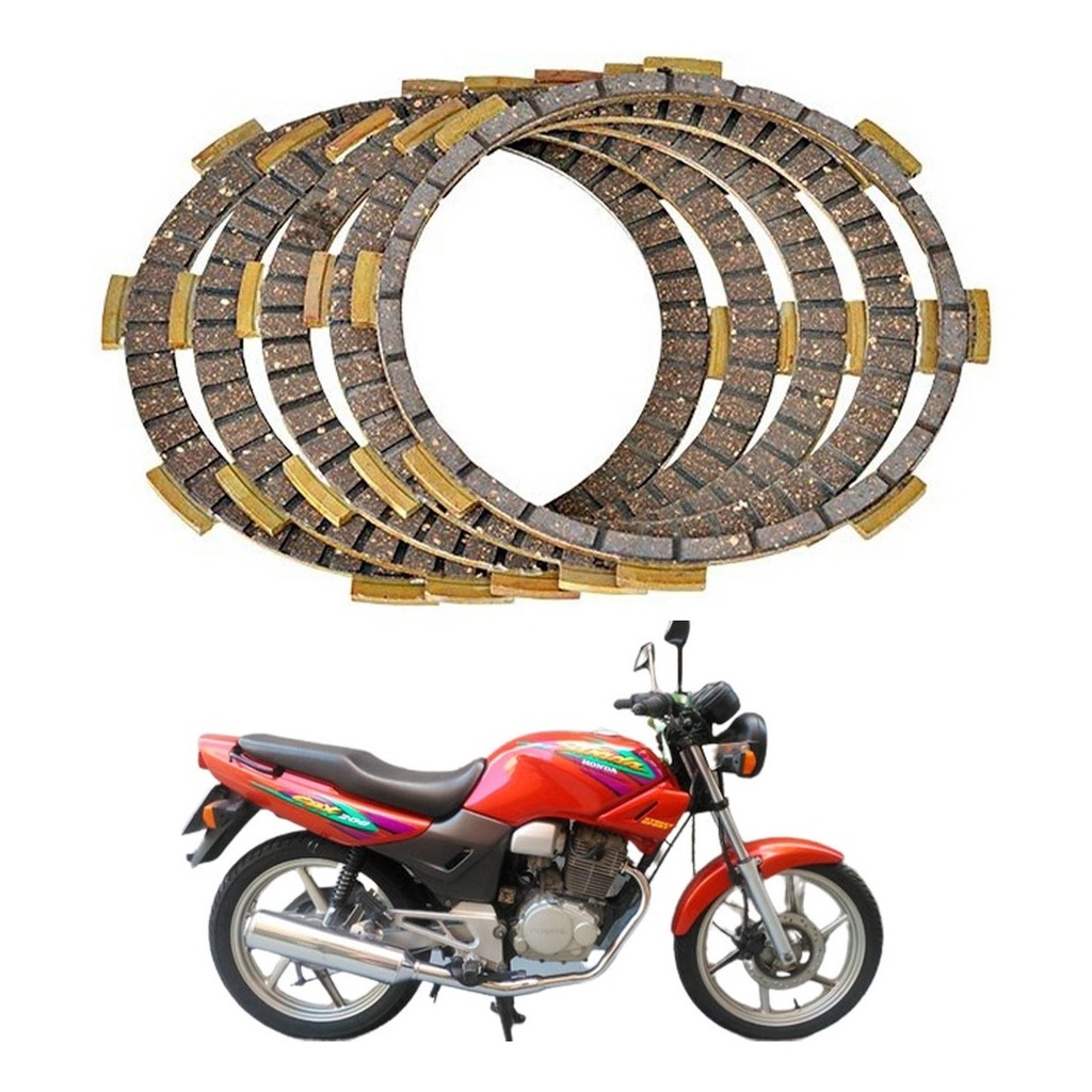 Disco de Embreagem Para Moto CBX 200 Strada e NXR 150 Bros 2003 em diante - Brandy