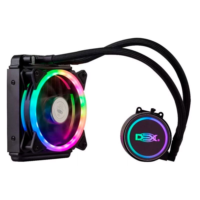 Water Cooler Com Led Rgb 120mm Para Processador Amd / Intel