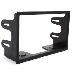 Moldura De Painel 2 Din Vw Polo Hatch Sedan Fox Golf Fiesta Ecosport